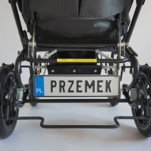 Personalized number plate